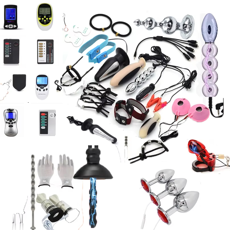 Leatherwork Clamp - Electric Stimulation Massage Sex Toys Electro