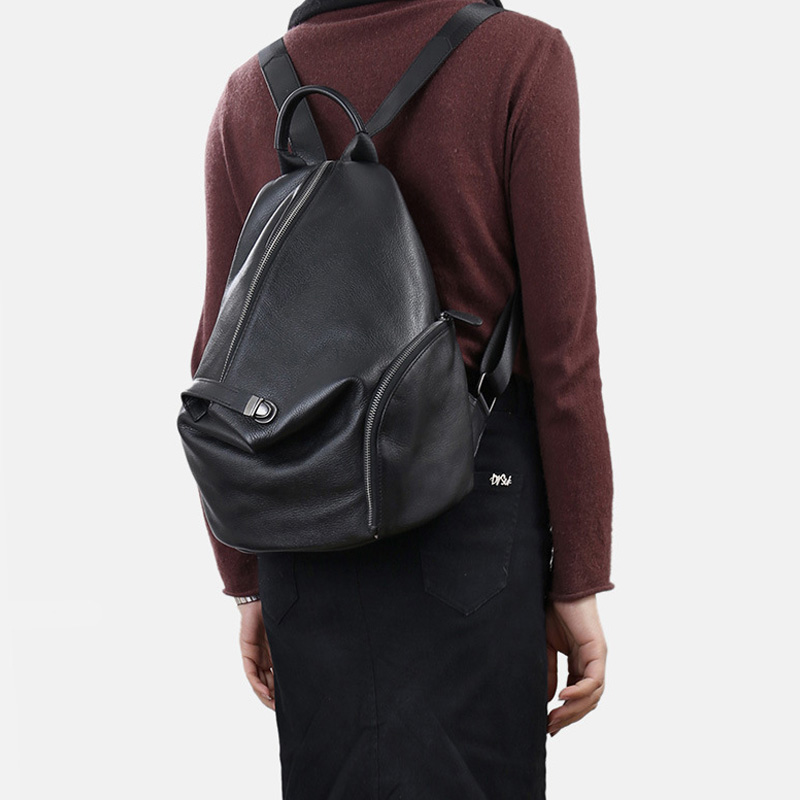 Zency Women's Genuine Leather  - огляд і ціна Leather Work Backpack