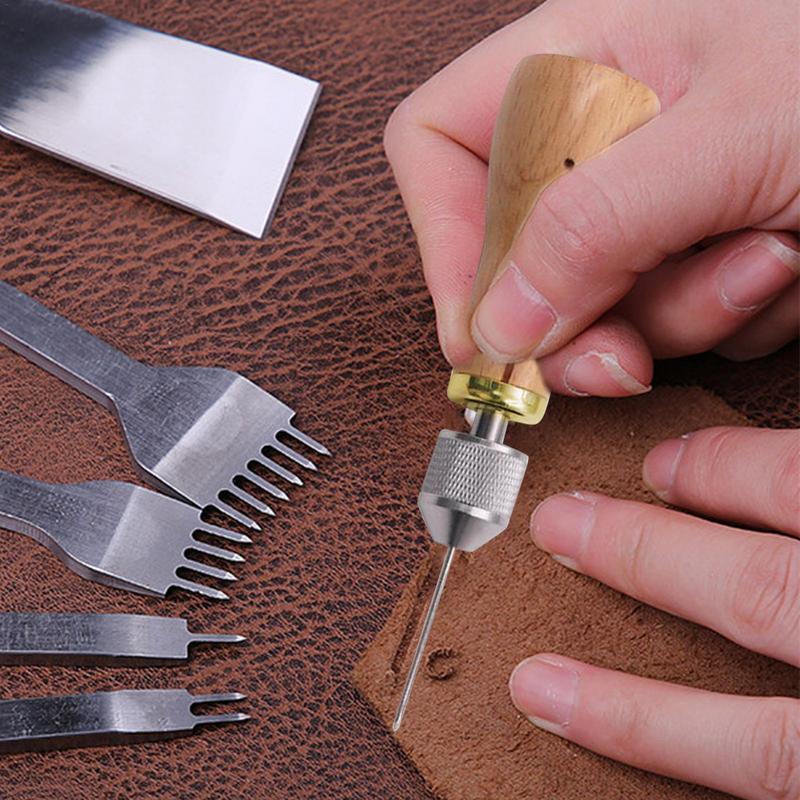 Leather Working Tool Kit Uphol - огляд і ціна Leatherwork Beginner Tools