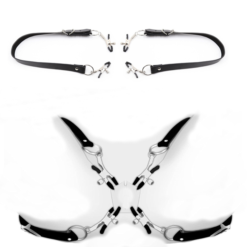 Black Leather Strap Harness La - огляд і ціна Leatherwork Clamp