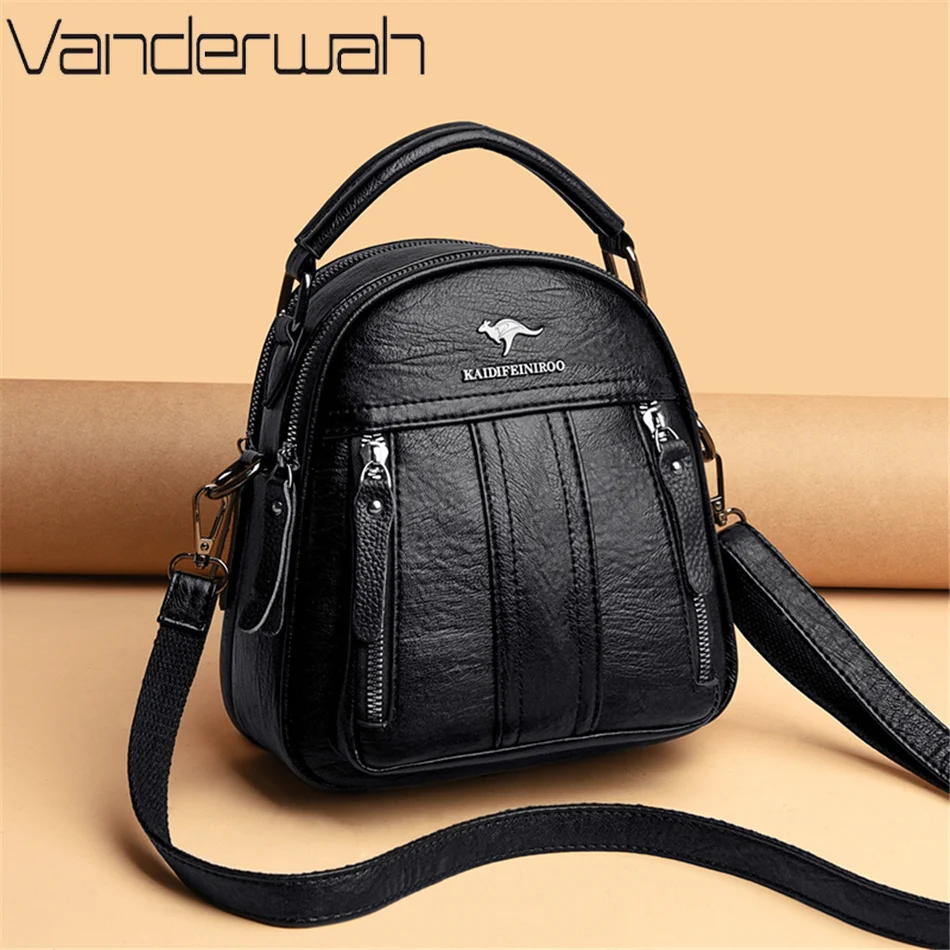4 In 1 Leather Backpacks Multi - огляд і ціна Leather Work Backpack