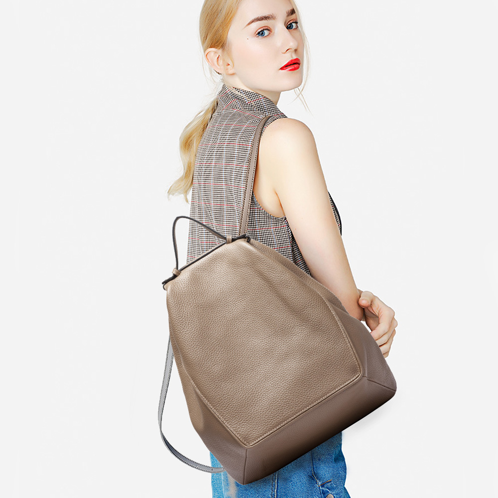 Zency Women 100% Genuine Leath - огляд і ціна Leather Work Backpack