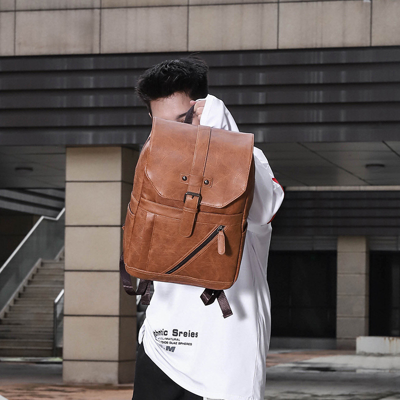 AOTIAN High Quality Business P - огляд і ціна Leather Work Rucksack Mens