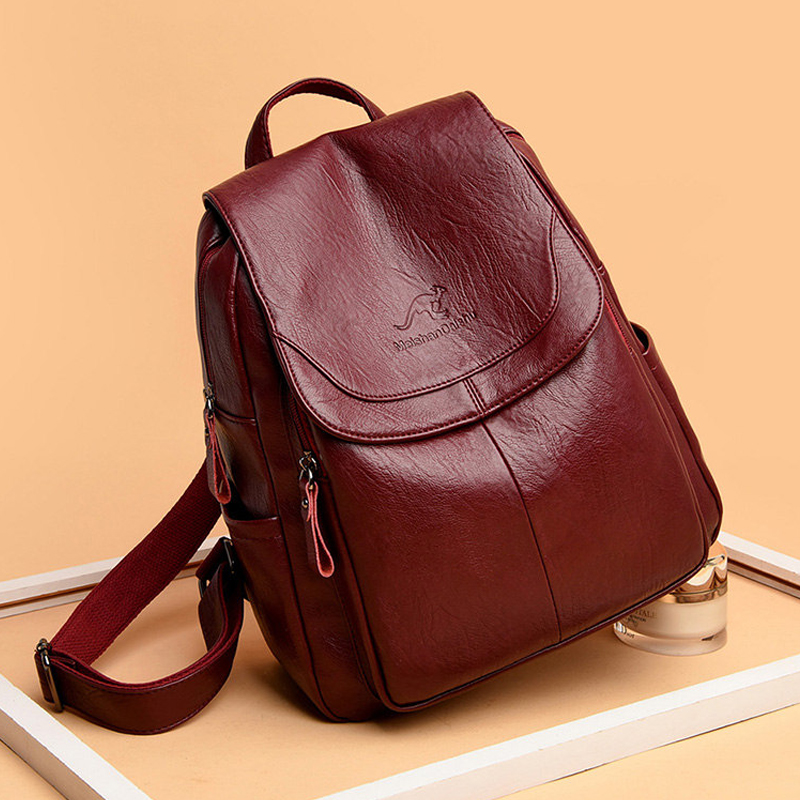 Vintage Soft Leather Backpack  - огляд і ціна Leather Work Backpack