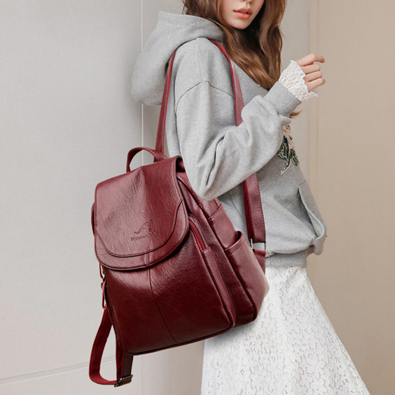 Vintage Soft Leather Backpack  - огляд і ціна Leather Work Backpack