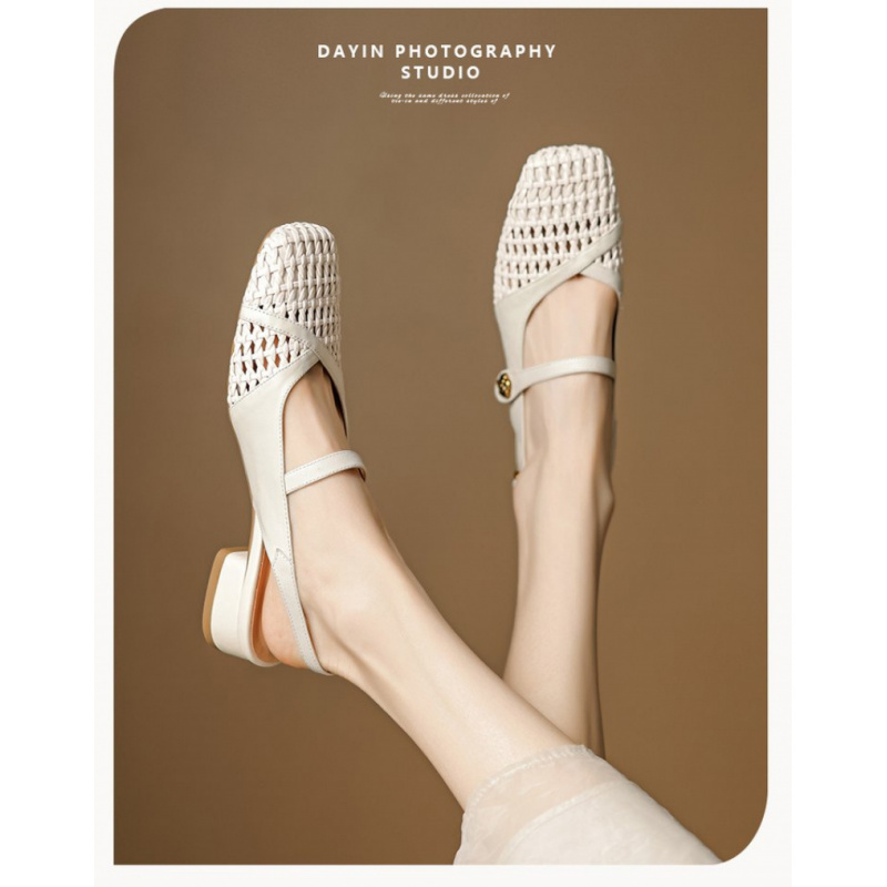 Women's Closed Toe Sandals Wov - огляд і ціна Leather Work Flats Women
