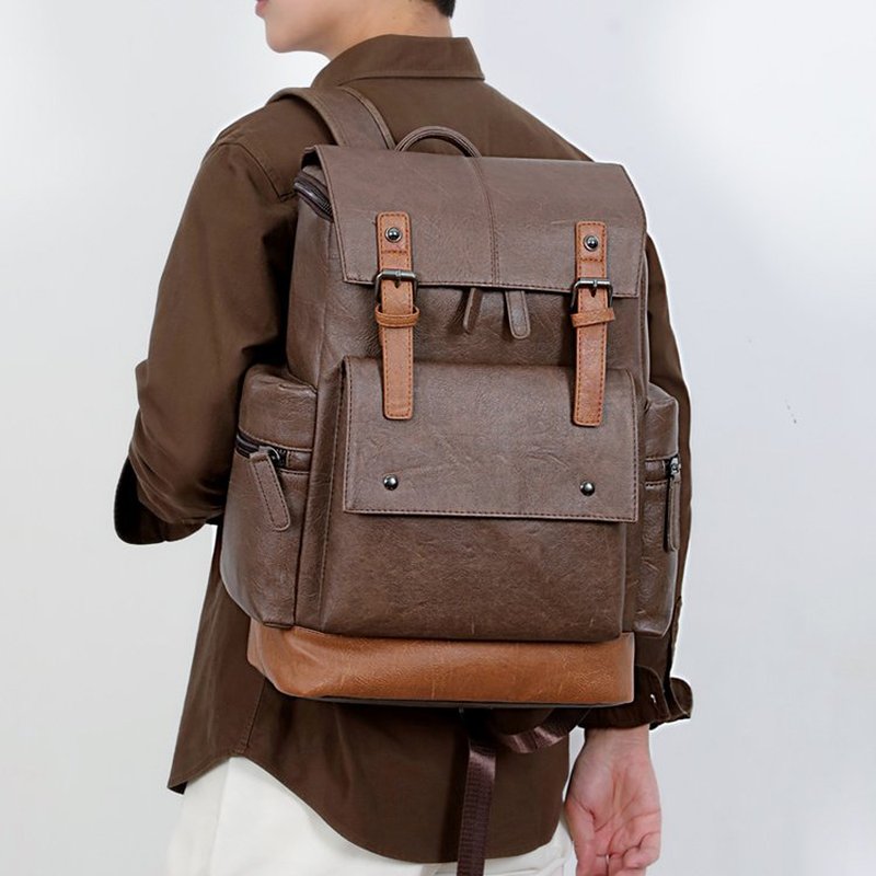 New Vintage Men's Leather Back - огляд і ціна Leather Work Backpack
