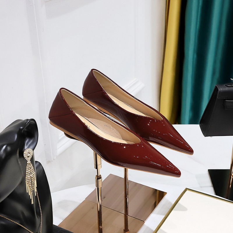Fashion Women 1cm Low Heels Wo - огляд і ціна Leather Work Flats Women