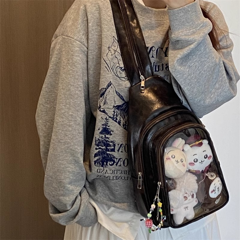JIAERDI Anime Ita Bag Fits 20c - огляд і ціна Leather Work Backpack