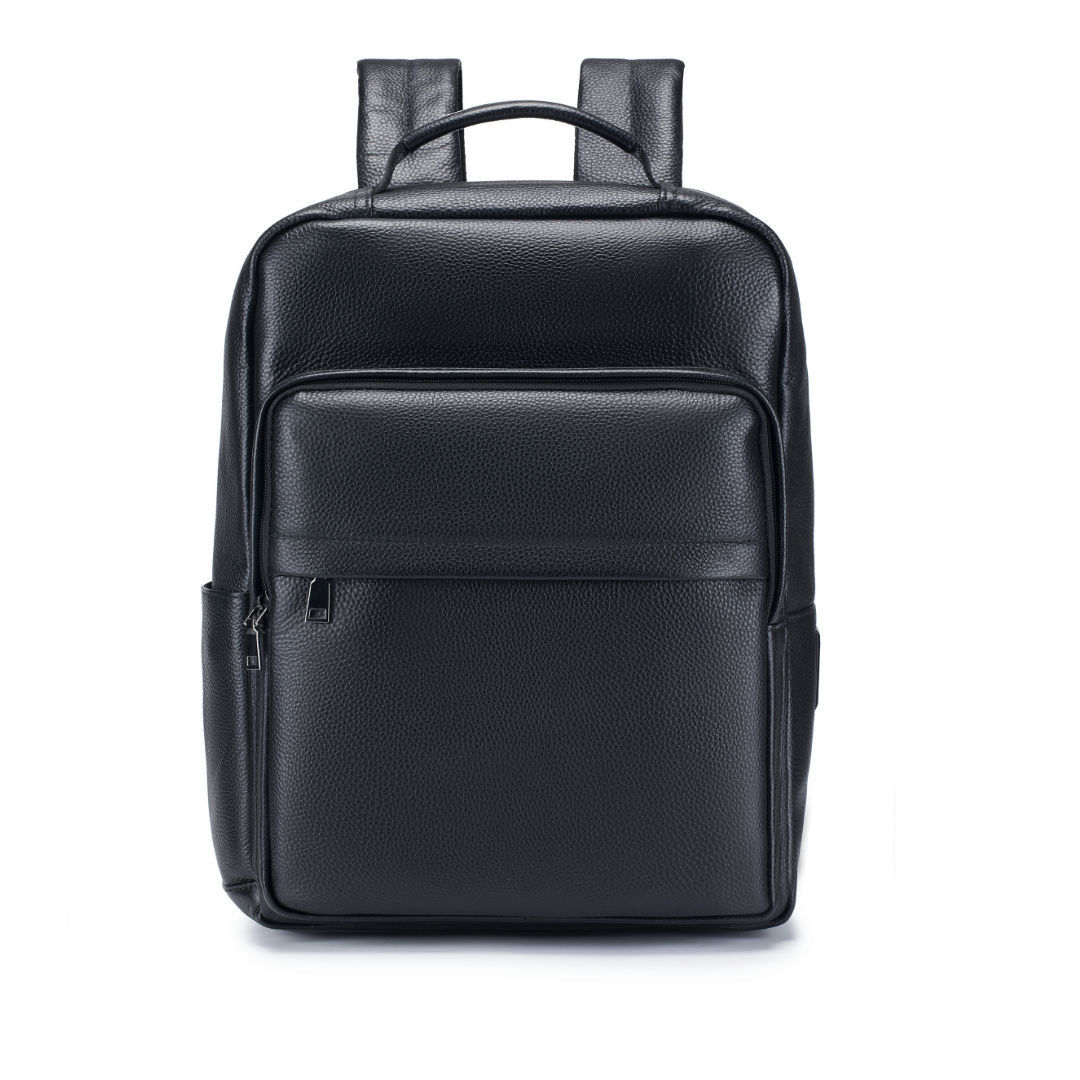 Man Genuine Leather Travel Bac - огляд і ціна Leather Work Rucksack Mens