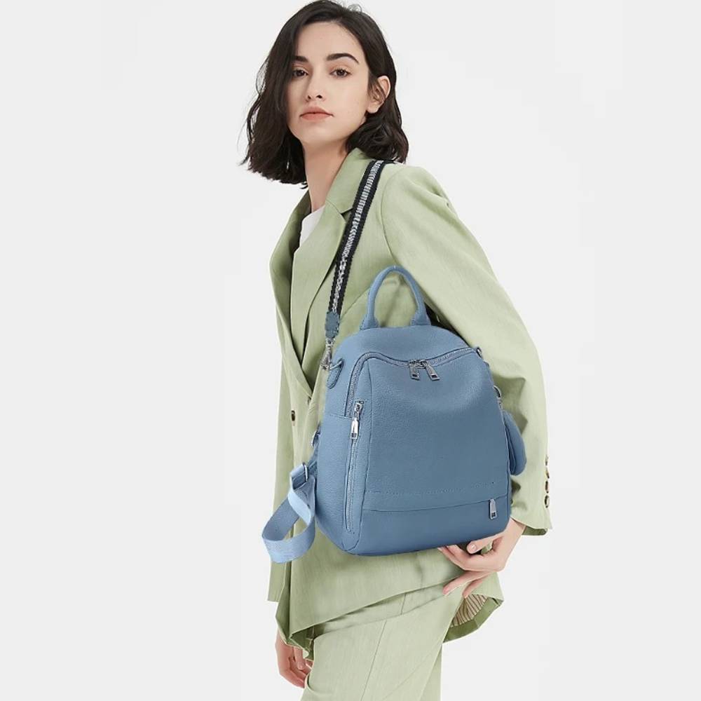Zency Women's Genuine Leather  - огляд і ціна Leather Work Backpack