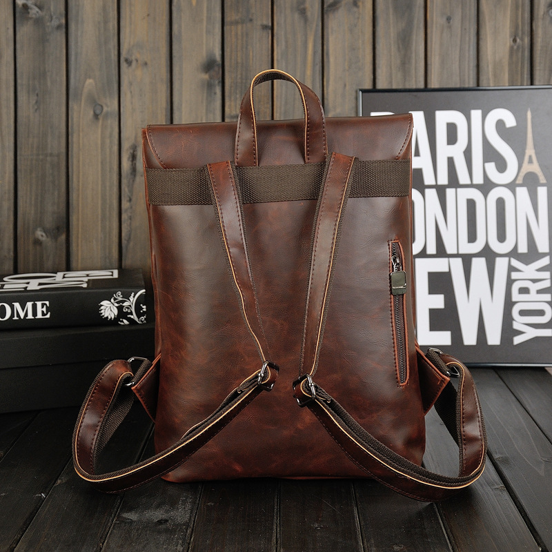 GOYN Men Vintage Leather Backp - огляд і ціна Leather Work Rucksack Mens