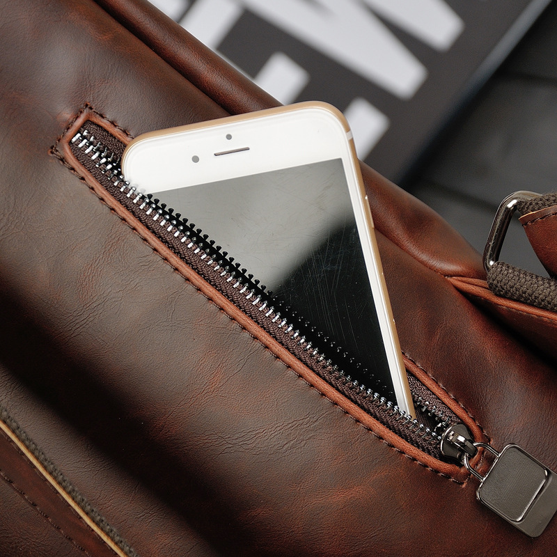 GOYN Men Vintage Leather Backp - огляд і ціна Leather Work Rucksack Mens