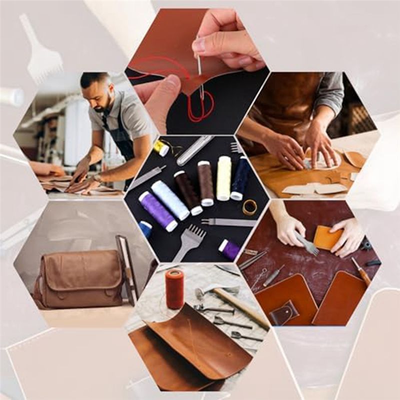 ABHI-14Pcs Leather Working Too - огляд і ціна Leatherwork Beginner Tools