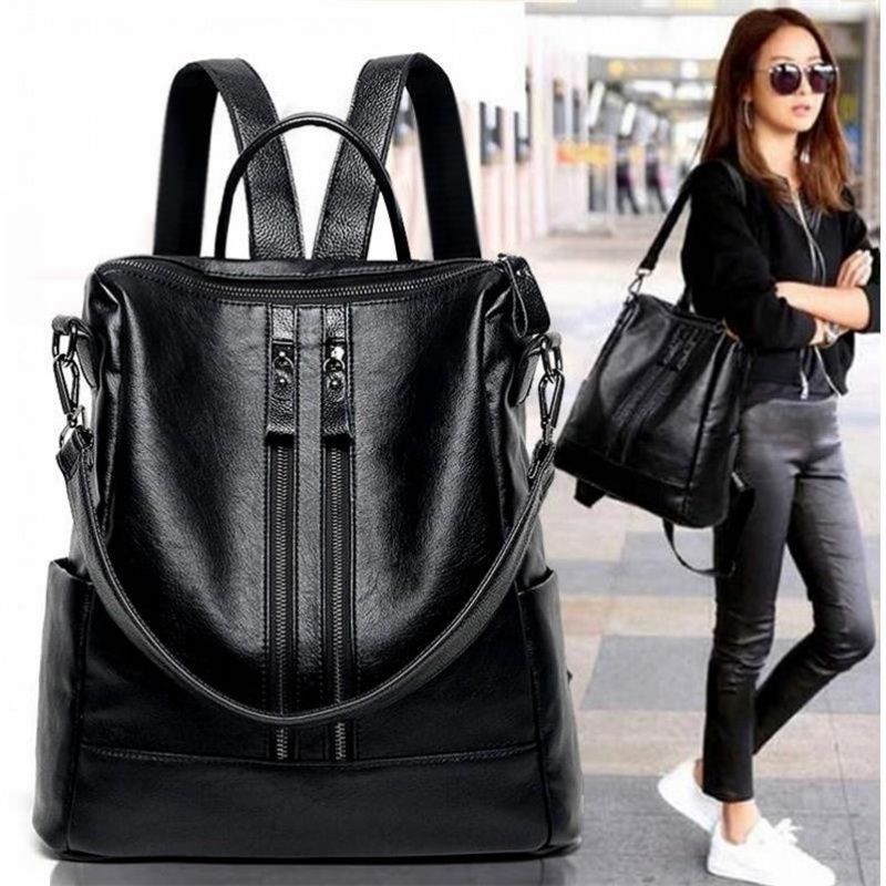Women Soft Leather Backpack Sc - огляд і ціна Leather Work Backpack