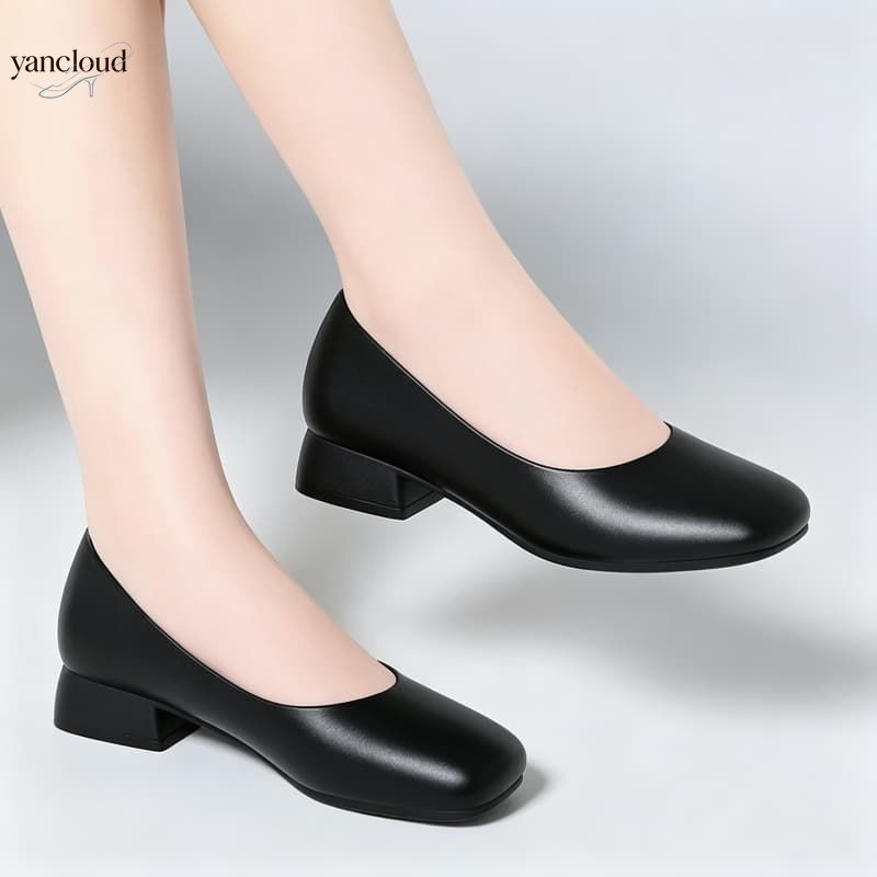All Match Comfortable Shallow  - огляд і ціна Leather Work Flats Women