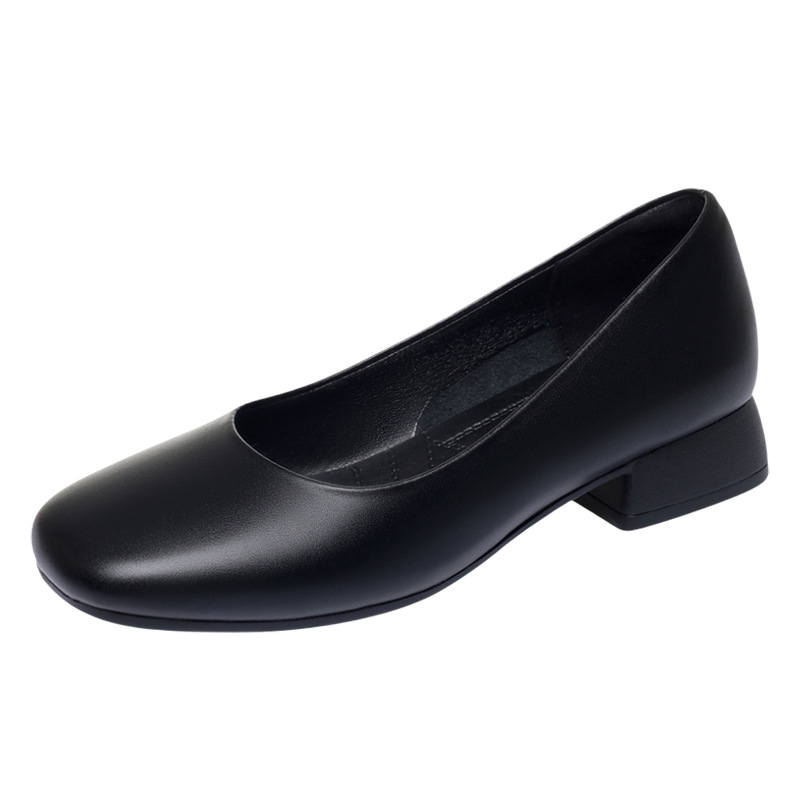 All Match Comfortable Shallow  - огляд і ціна Leather Work Flats Women