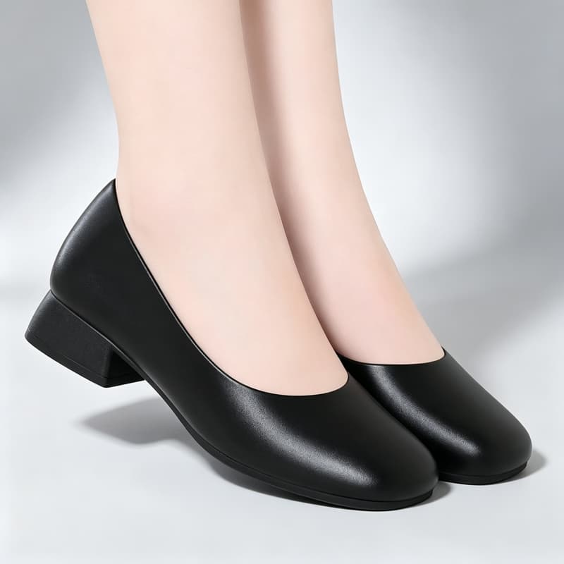 All Match Comfortable Shallow  - огляд і ціна Leather Work Flats Women