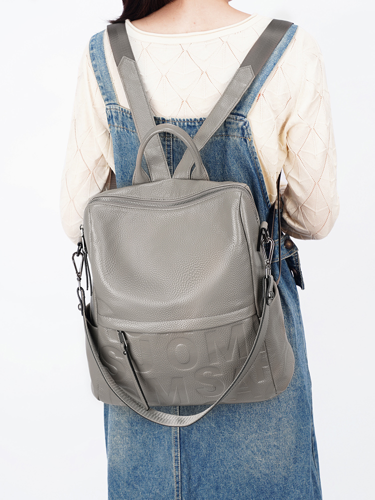 Zency Premium Genuine Leather  - огляд і ціна Leather Work Backpack