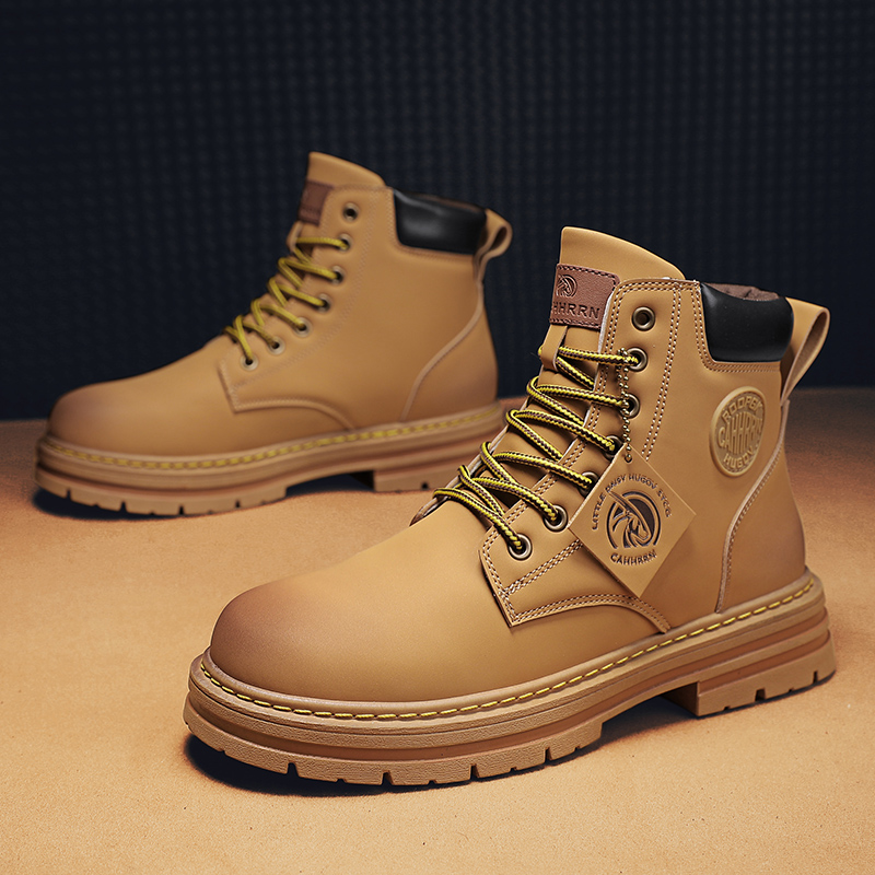 Men's  Boots Winter Wear Resis - огляд і ціна Youtube Leatherwork