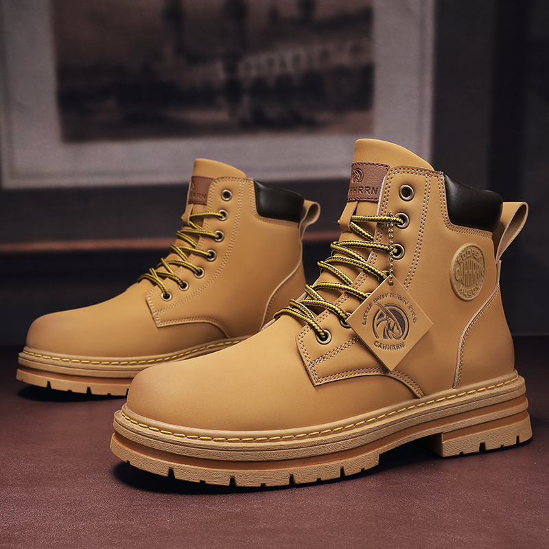 Men's  Boots Winter Wear Resis - огляд і ціна Youtube Leatherwork