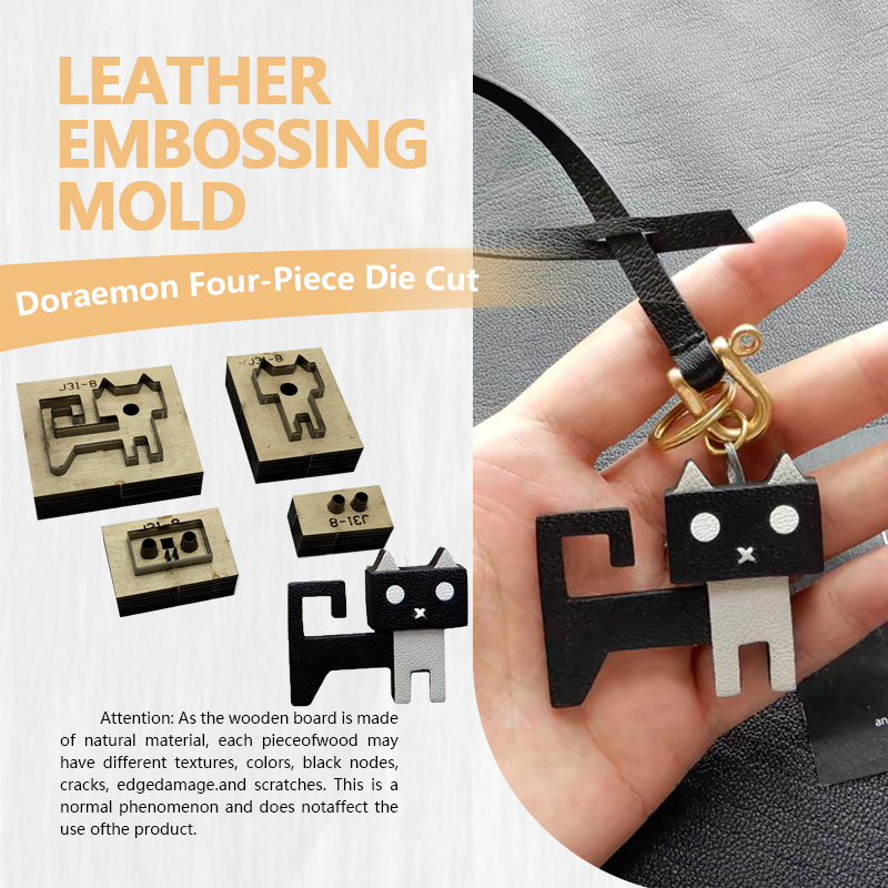 Machine Cat Four-Piece Set Lea - огляд і ціна Leatherwork Diy