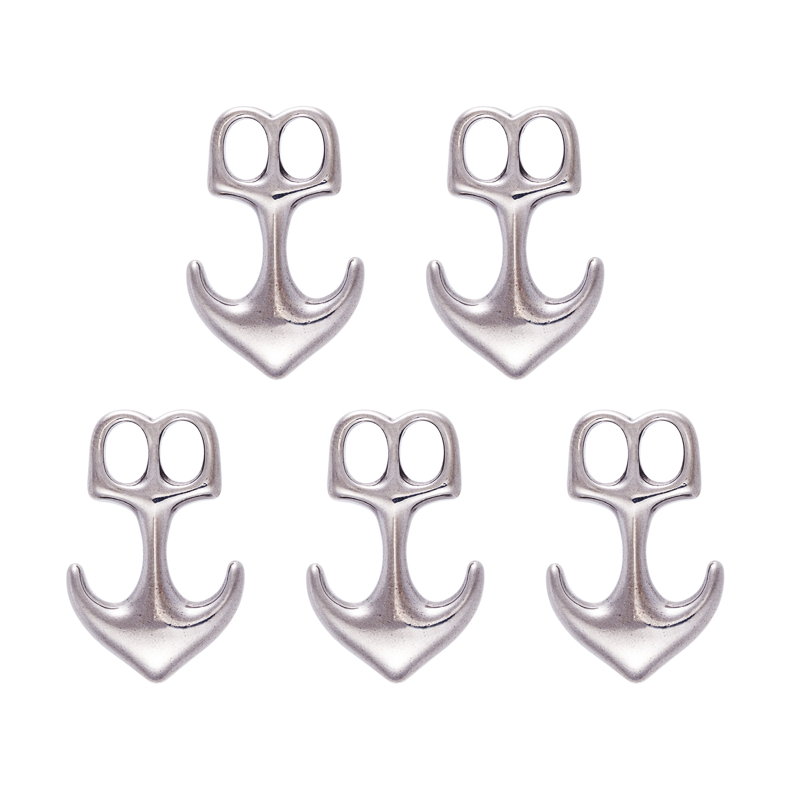5pcs Anchor Hook Clasps 304 St - огляд і ціна Leatherwork Diy