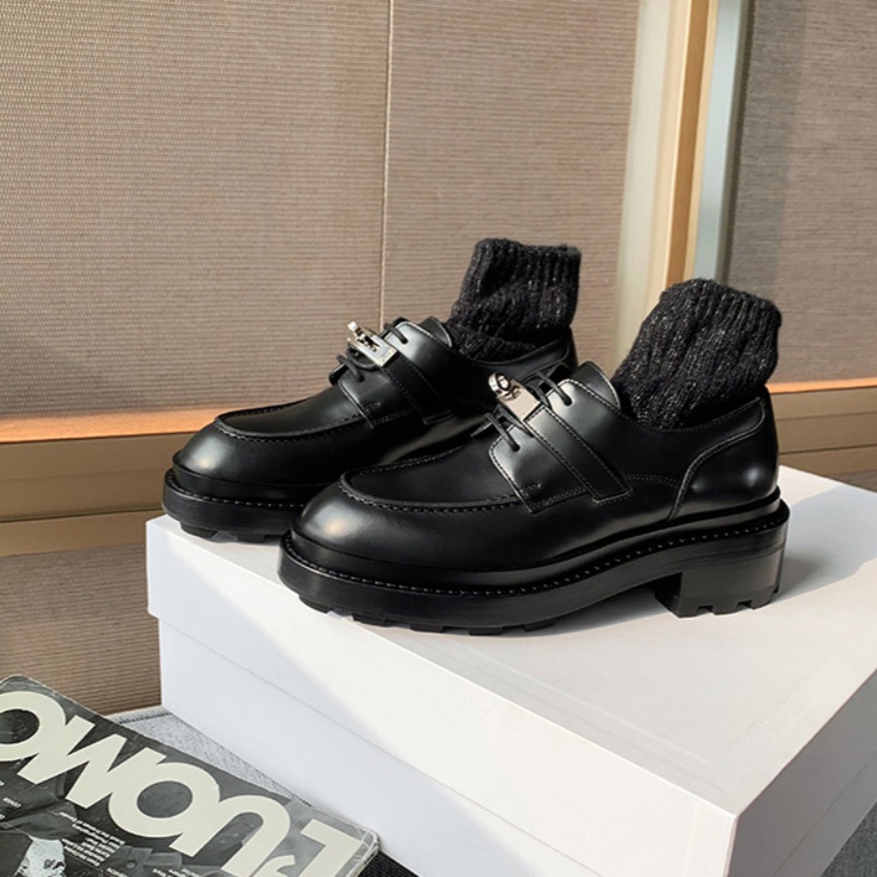 Women Loafers Shoes Retro Casu - огляд і ціна Leather Work Flats Women