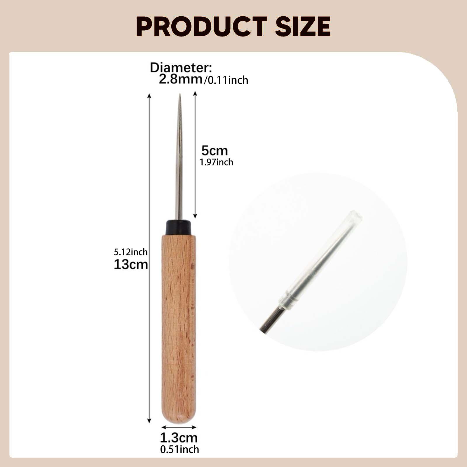 Professional Sewing Awl Leathe - огляд і ціна Leatherwork Beginner Tools