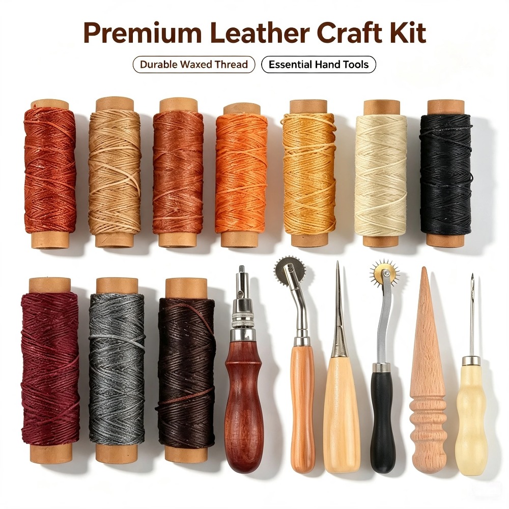 Complete Leather Working Tools - огляд і ціна Leatherwork Beginner Tools