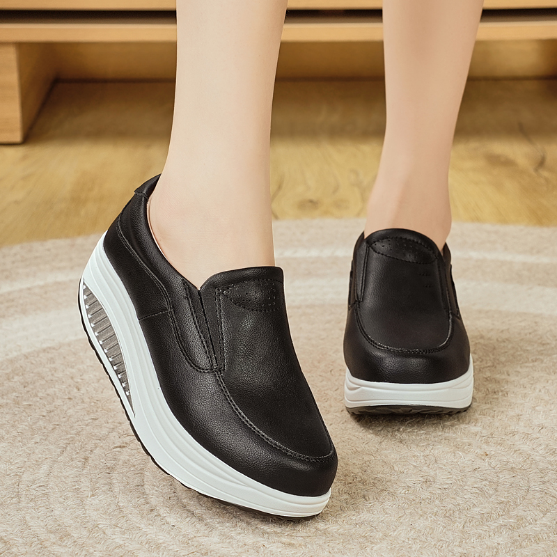 Women's Shoes Spring Genuine L - огляд і ціна Leather Work Flats Women