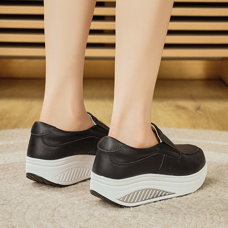 Women's Shoes Spring Genuine L - огляд і ціна Leather Work Flats Women
