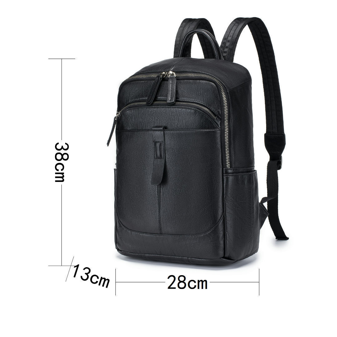 Black Man Genuine Leather Back - огляд і ціна Leather Work Rucksack Mens