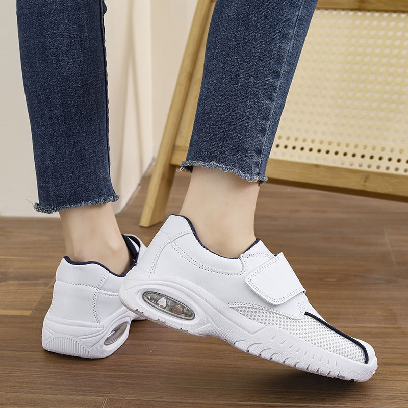 Professional Pure White Nursin - огляд і ціна Leather Work Flats Women