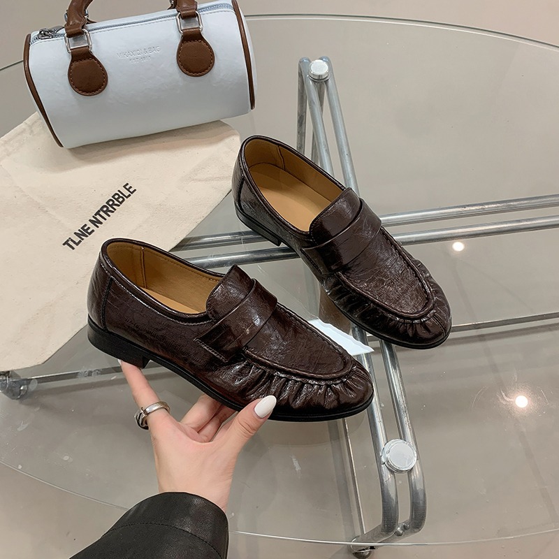 Large Size Women's Luxury Loaf - огляд і ціна Leather Work Flats Women