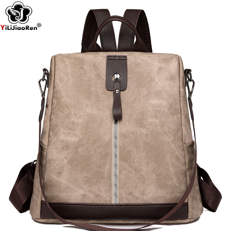 Fashion Anti-theft Backpack Fe - огляд і ціна Leather Work Backpack