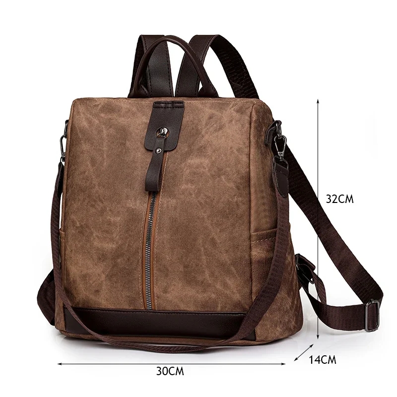 Fashion Anti-theft Backpack Fe - огляд і ціна Leather Work Backpack