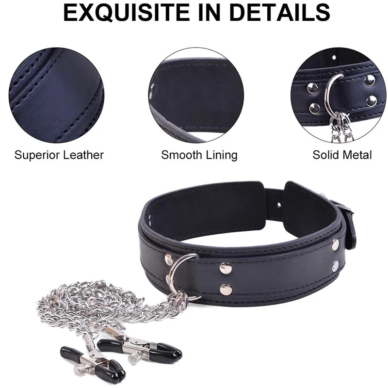 BDSM Bondage Restraint Equipme - огляд і ціна Leatherwork Clamp