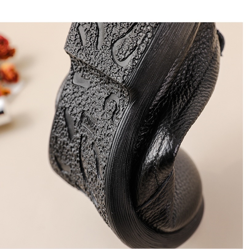 2025 Genuine Leather Loafers W - огляд і ціна Leather Work Flats Women