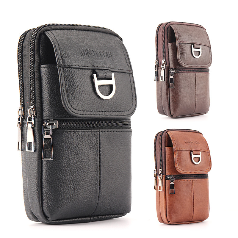 Men's Leather Waist Bag - Larg - огляд і ціна Leather Work Backpack