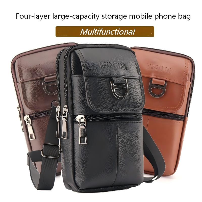 Men's Leather Waist Bag - Larg - огляд і ціна Leather Work Backpack